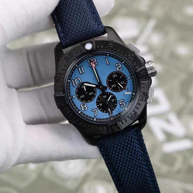 2025 Blackbird Avenger Series Men's Multifunctional 6-Needle Quartz Watch