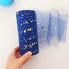 DIY Sequin Tulle Hair Bows Handmade Materials Fancy Color Romantic Decoration