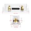 Heschen Car Fuse Wire ANL-50A, Gold, 1pc, Fuse Holder with Re-Fuse, Car Motorcycle Audio Subwoofer Supplies