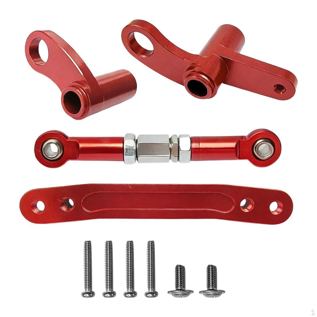 Metal Steering Component Kit for Scy1/16 16104 16101 - Easy Installation DIY Modification