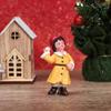 Claus Feengarten Dekor Weihnachten Miniaturen Figuren Desktop Ornament Puppenhaus Mikrolandschaft
