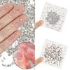 50/500 Pcs Crystal Nail Rhinestones Irregular Shaped Nail Rhinestones, Crystal Nail Charms for Nail Art Jewelry Making