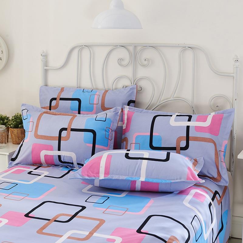 Bedruckter Cartoon Einzelbett Kissenbezug