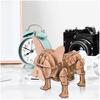 Les Trésors De Lily [Q4565] - Figurine carton 3D 'Chien' (bouledogue) - planches 16. 5x17. 5 cm