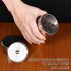 Stainless Steel Tea Canister Double Seal Coffee Bean Storage Container with Lid Portable Sugar Can for Loose Tea Seasoning