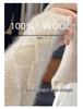 Women's Pure Wool Half-High Collar Sweater, Loose Fit, Cashmere Base Layer, Retro Jacquard Knit Pullover