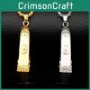 Collier Chaîne en Alliage Tondeuse à Cheveux avec Pendentif pour Souvenir de Voyage et Cadeau de Fête