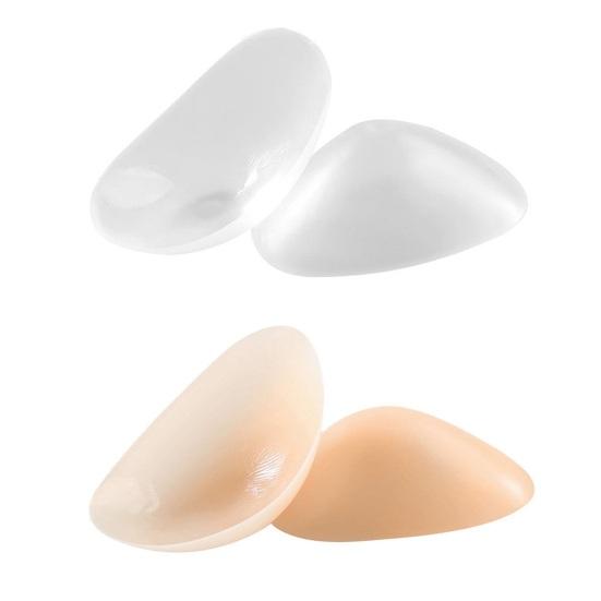 Sweat-proof Skin-Friendly Shoulder Pad Silicone Clear 1 Pair