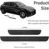 4PCS Car Door Sill Protector,Anti-Scratch Rubber Car Door Protector Edge Guards for Door Steps,Universal Waterproof Door Threshold Strips Exterior