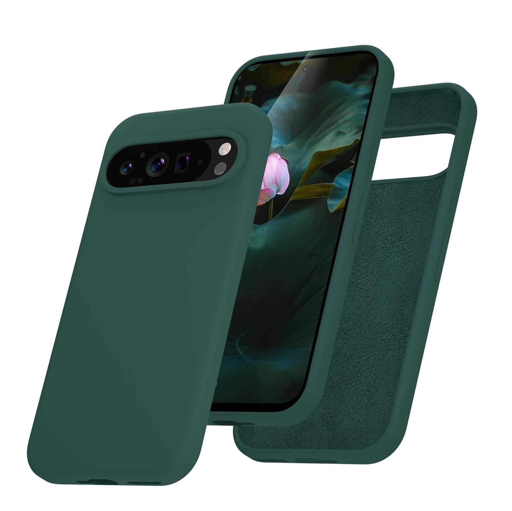 

Liquid Silicone Phone Case For Google Pixel 10 Pro XL Funda For Google Pixel 9 8 6 7 Pro 9A 8A 7A 6A Shockproof Soft Phone Cover Google Pixel 9 Pro
