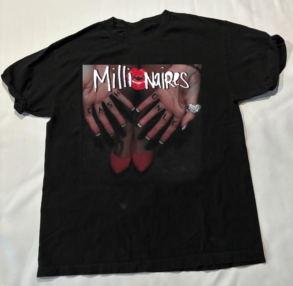 Millionaires – Cash Only Album Band T-shirt Full size S to 5XL Go117 Unisex T-Shirt M