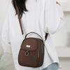 Women'S Chic Light Gray Crossbody Bag - Versatile Shoulder & Handbag with Multiple Zipper Compartments, Durable , Lined for Comfort and Style
