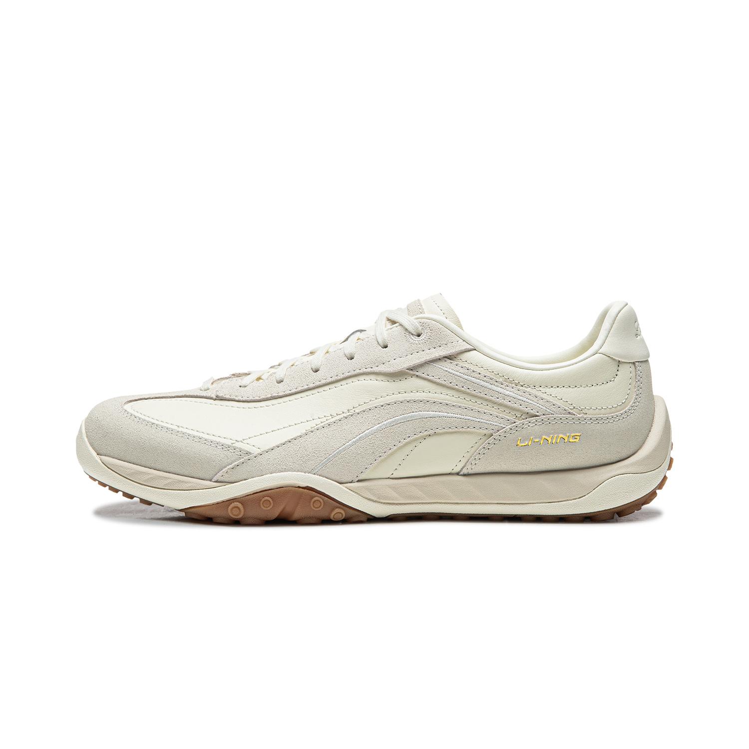 Li Ning Film Stream Low top Casual Shoes Unisex Beige AGCW002-4 43