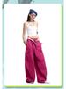 Tuogu Women's Slimming Paratrooper Wide-Leg Pants - Spring/Summer Style, Casual Loose Fit, Floor-Length.