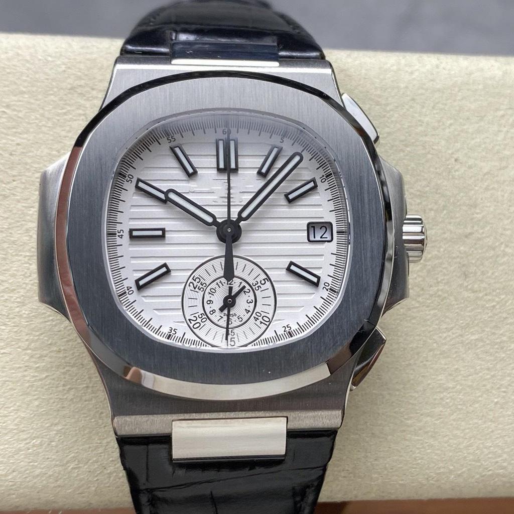 Parrot Shell 5968 Grenade: Men's Luminous Four-Hand Automatic Watch with Rubber Strap.