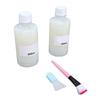 2 Pcs Clay Varnish 250ml Prevent Cracking Scratch Wear High Glass Air Dry Clay Glaze for Plaster Pre Coated Metal Wood
