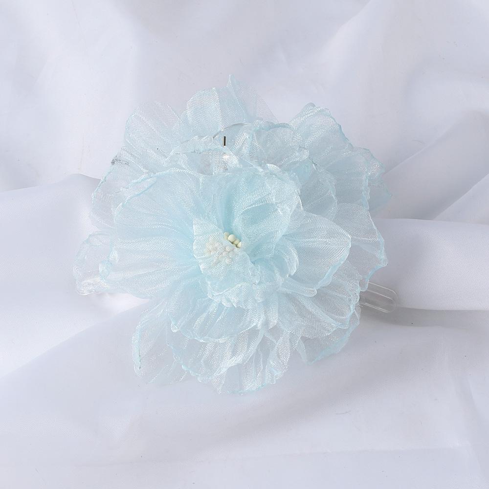 

Новые Органза Цветок Большие Заколки-крабы для волос Женские Девушки Весна Шифон Заколка Зажимы для волос Элегантный Держатель для хвостика Аксессуары для волос