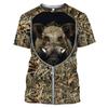 New Toddlers Boys Clothes Summer T-Shirts Jungle Camouflage 3D Printed T-Shirt for a Boy Hunting Tees Boys Clothes Outdoor Tops