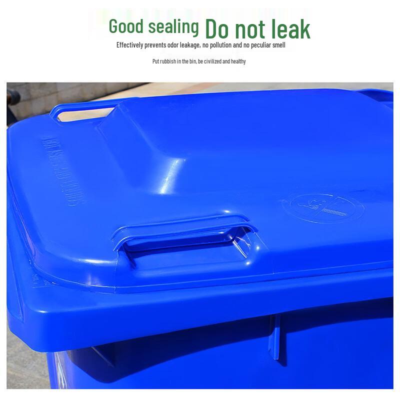 Outdoor Classified Plastic Commercial Trash Can