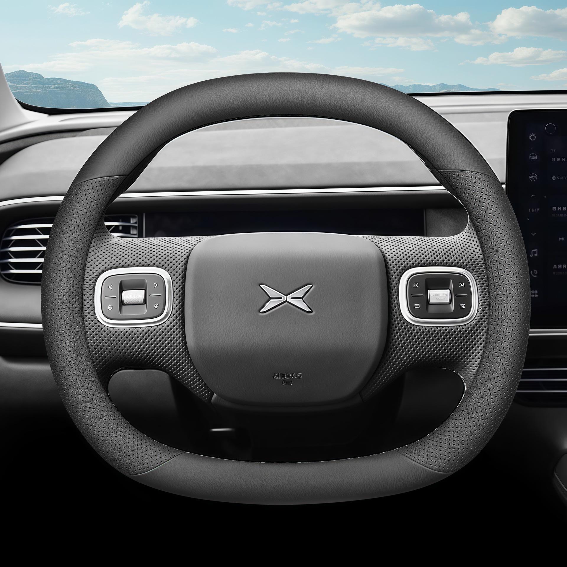 All-Season Steering Wheel Cover for XPeng G7: Universal Decorative Interior Accessory XPeng G7