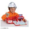 TAKARA TOMY Tomica Job Transformation Fire Station, Mini Car Toy for Ages 3+, ST Mark Certified, Fun Fire Extinguishing Play