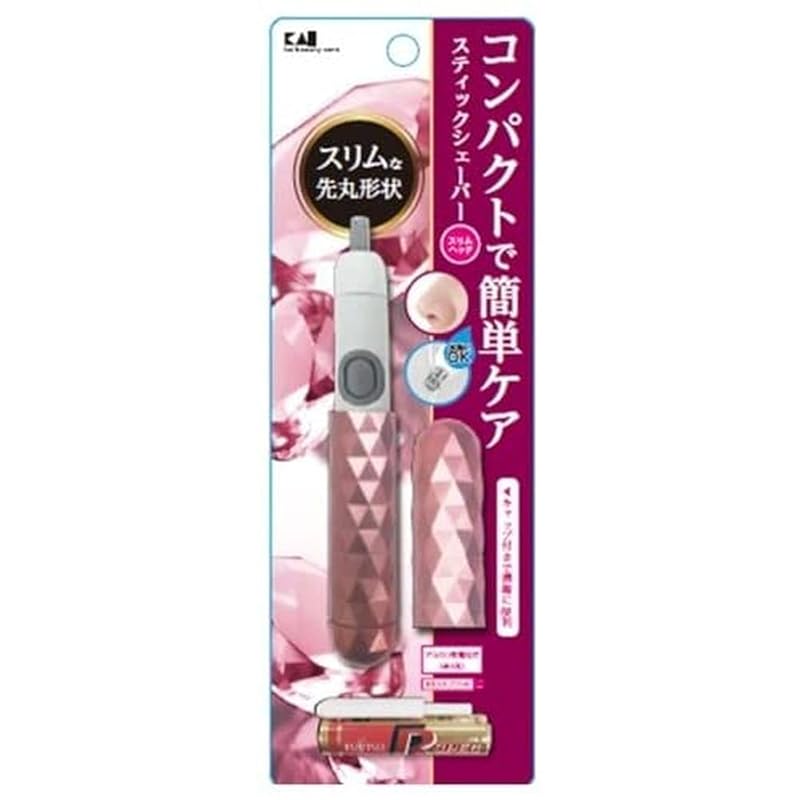 

Kai Corporation) stick shaver slim head pink KQ1806