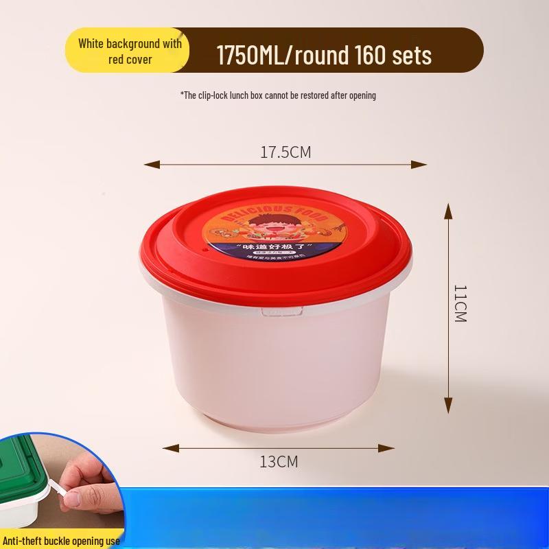 Xihe Disposable Anti-theft Takeaway Container