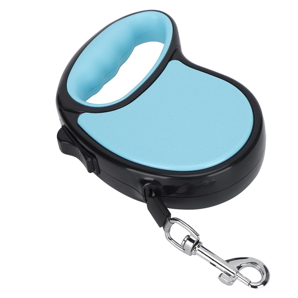 3/5M Retractable Dog Leash Walking Leash with AntiSlip Handle for Small Medium Dog(Blue 5m/16.4ft)