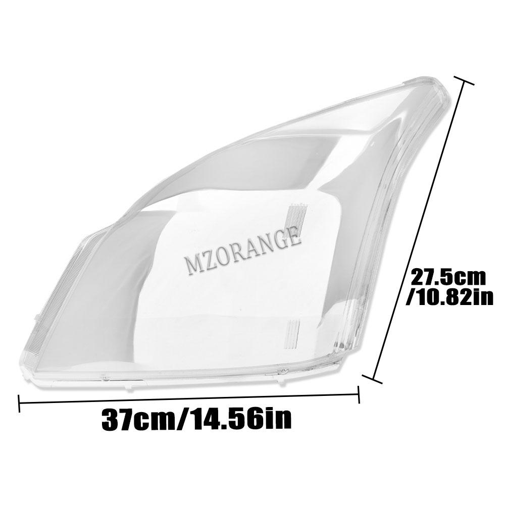 For Toyota Land Cruiser Prado 2003-2008 headlight cover Headlamp Shell Transparent Lampshade Headlight Cover Car