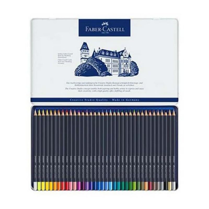 Faber-Castell Goldfaber Oil Pastel Color Set Metal Case Made Germany 3.3mm Core 1 Piece