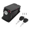 Electric Bike Battery Case Lock with Key Bike Battery Lock Connection Board Cover Charging Port Part Easy To Install