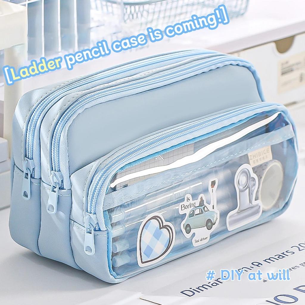 1PC Large-capacity Multi-functional Creative Pencil Case with High Appearance, Simple and Painful Pencil Case