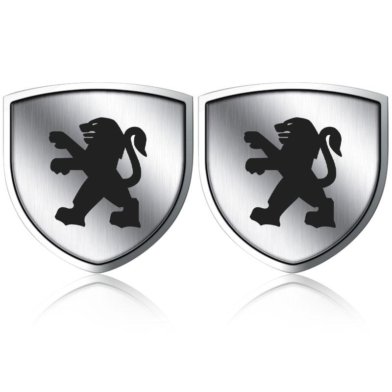 1 Stück 3D Metall Auto Türschutz Emblem Auto Karosserie Abzeichen Aufkleber Styling Für Peugeot 308 408 508 RCZ 208 3008 2008 206 207 108 406 407 408 206 207 208 306