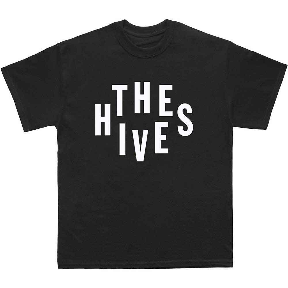 The Hives Stacked Logo T-Shirt Black New Unisex T-Shirt L
