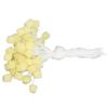 50pcs Hearing Aid Ear Barrier Soft Sponge Ear Plug Hearing Aids Accessories with CordS Yellow