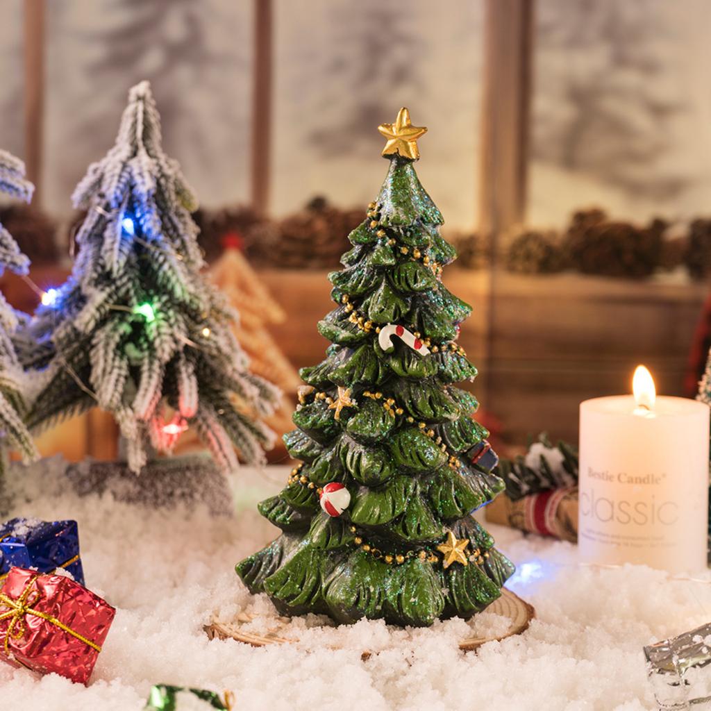 Christmas Tree Desktop Decor - Tabletop Holiday Tree With For Home And Party Decoration