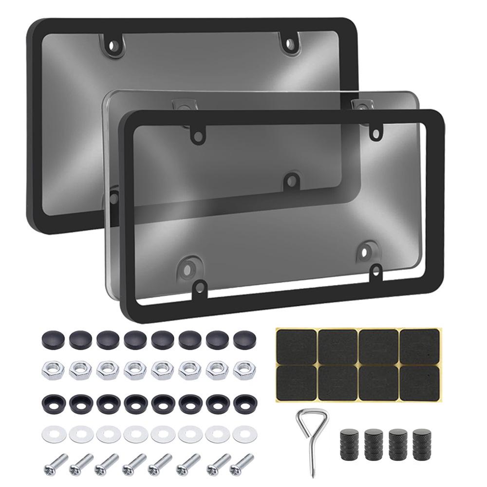 American Spec License Plate Holder & Cover for US/Canada