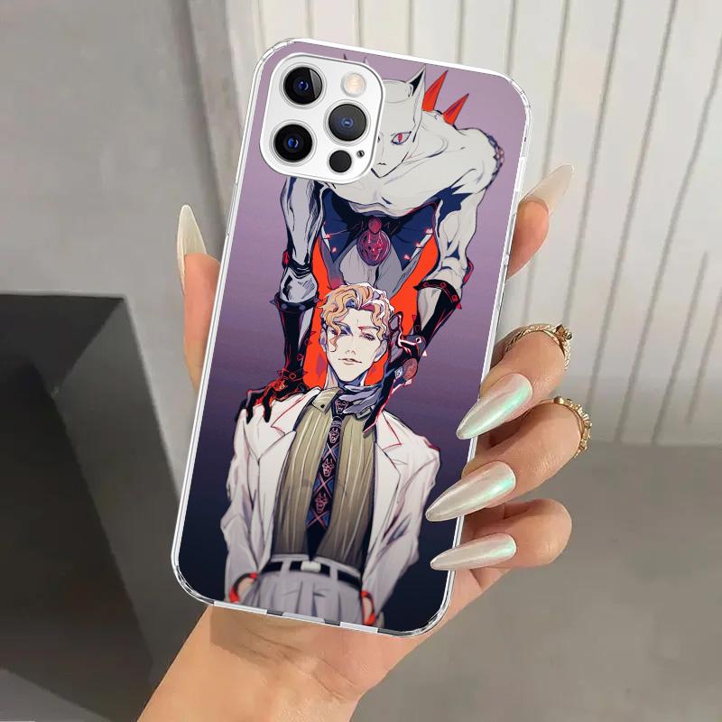JoJo Adventure Killer Queen Phone Case for Iphone 16 15 14 13 12 Mini 11 Pro Max 16E X XS XR 7 Plus 8 SE 2020 Soft Funda Print S