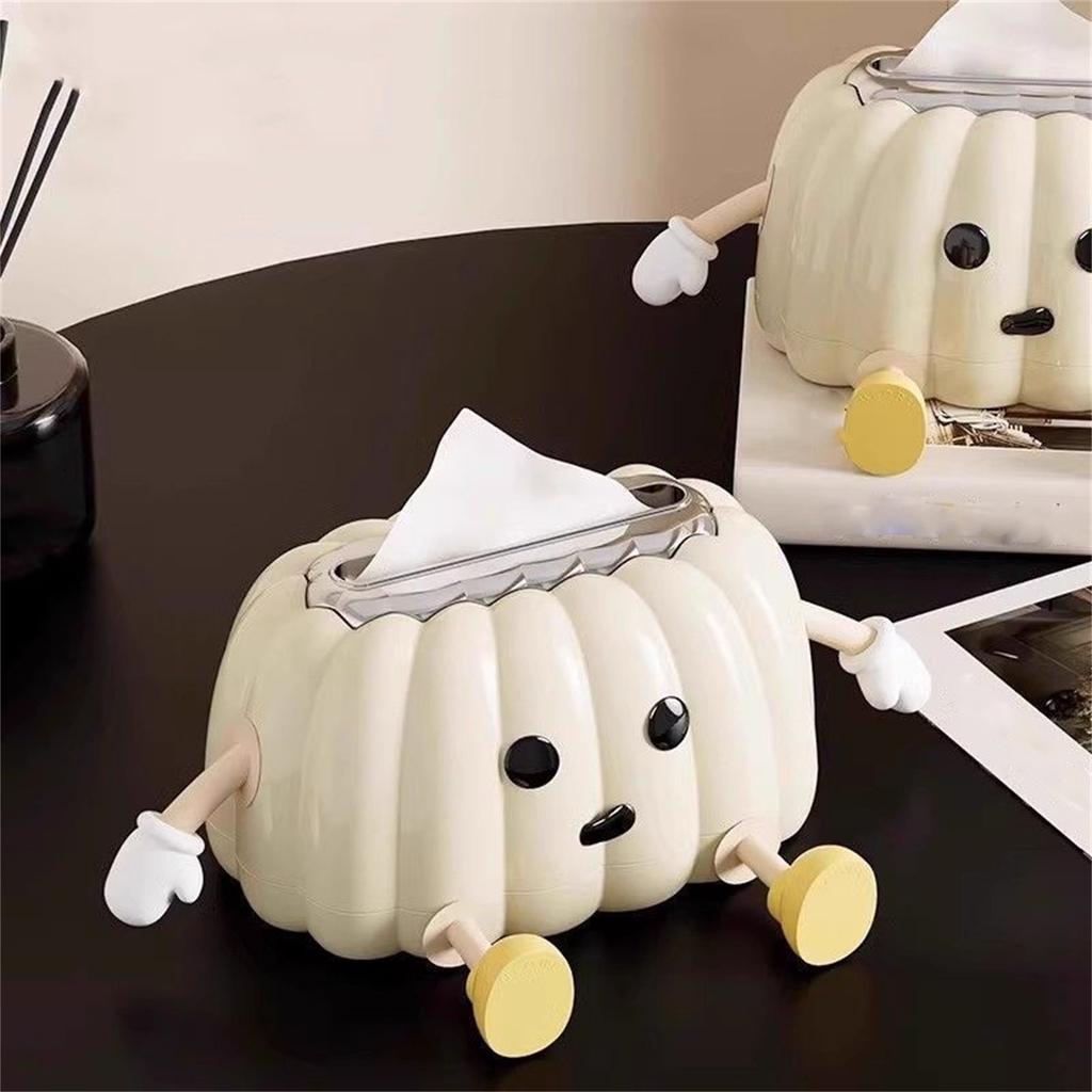 Storage Box High Beauty Living Room Cute Tissue Box Cream Home Spring Tea Table Paper Box Creative Desktop Napkins