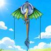 Weifang Winged Dragon Kite: Cartoon Animal Kite for Kids & Adults