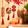 2025 Spring Festival Pendants Chinese Lunar New Year Decoration Hanging Craft Ornament Wealth Tree Decor Pendant Home Decoration