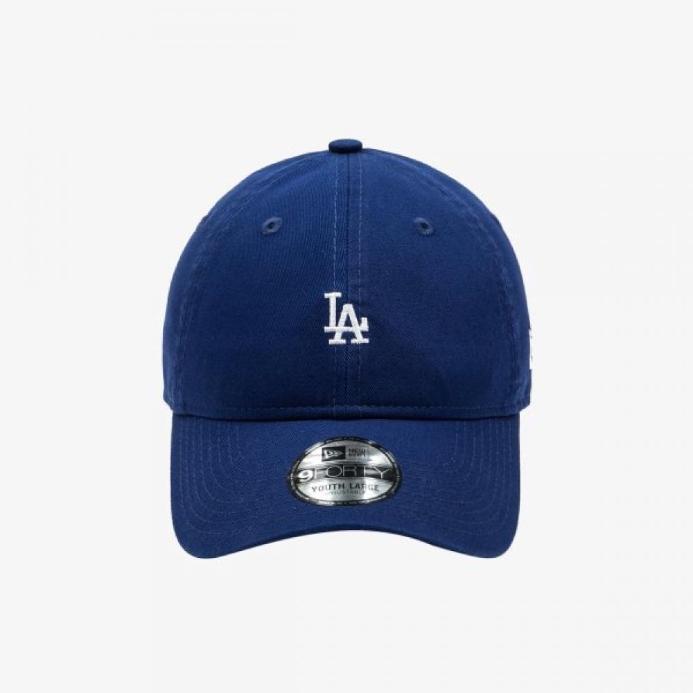 New Era Kids La Dodgers Mini Logo Unstructured Baseball Cap Dark Royal 14666507