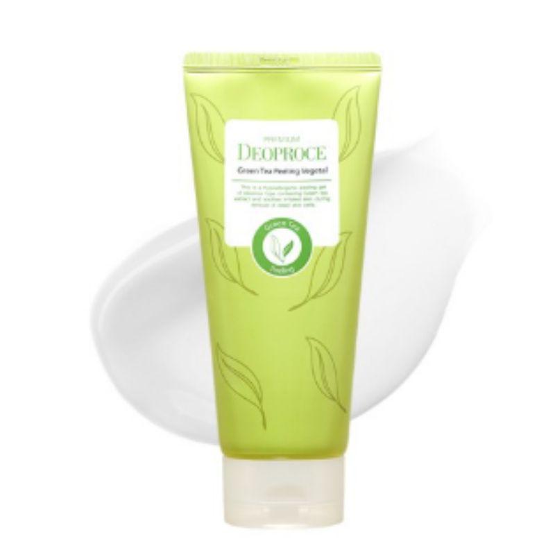 DEOPROCE Premium Green Tea Peeling Vegetal Gel 170g – Gentle Exfoliating Peeling Gel for Smooth & Radiant Skin