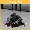 Horror Halloween Wanddurchbruch Zombies Erscheinen im Wohnzimmer Heimdekoration