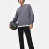 Li-Ning Badfive Letter Pullover Sweatshirt Men Sweatshirt Smoke-Gray AWDT463-9