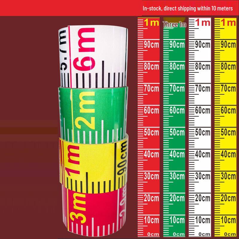 Reflective Self-Adhesive Water Level Gauge Sticker