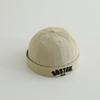 New Letter Baby Brimless Hat Autumn Summer Baby Boys Girls Dome Melon Cap Toddler Kids Landlord Hats Beanies 50cm