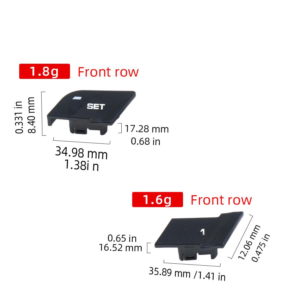 Car Front Button For Porsche Macan Seat Memory Key Seat Memory Button 2014- 2018 95B959855 95B959856 Car Accessories Replacement