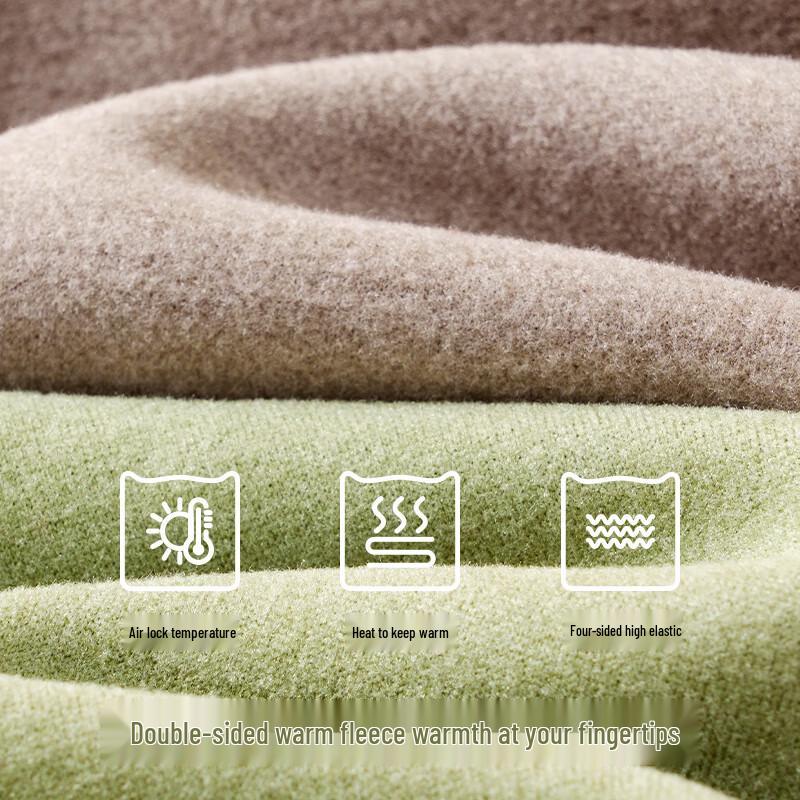 MIIOW Women's Wool Silk V-Neck Lace Padded Thermal Camisole