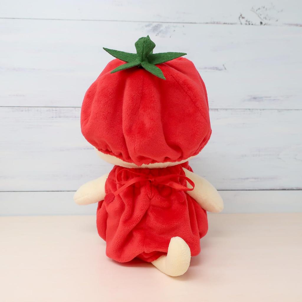 Naitou Design Plush Costumer Vegetable Series Tomato S Plush Toy Clothes Fits Plush Toys: Head Circumference Approx. 18cm  Waist Circumference